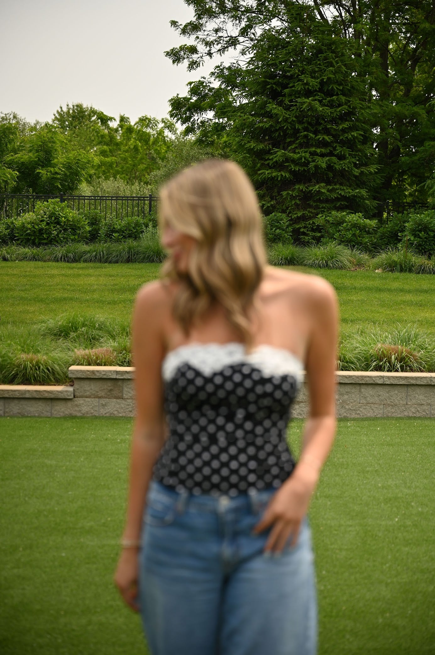 Polka Dot Top