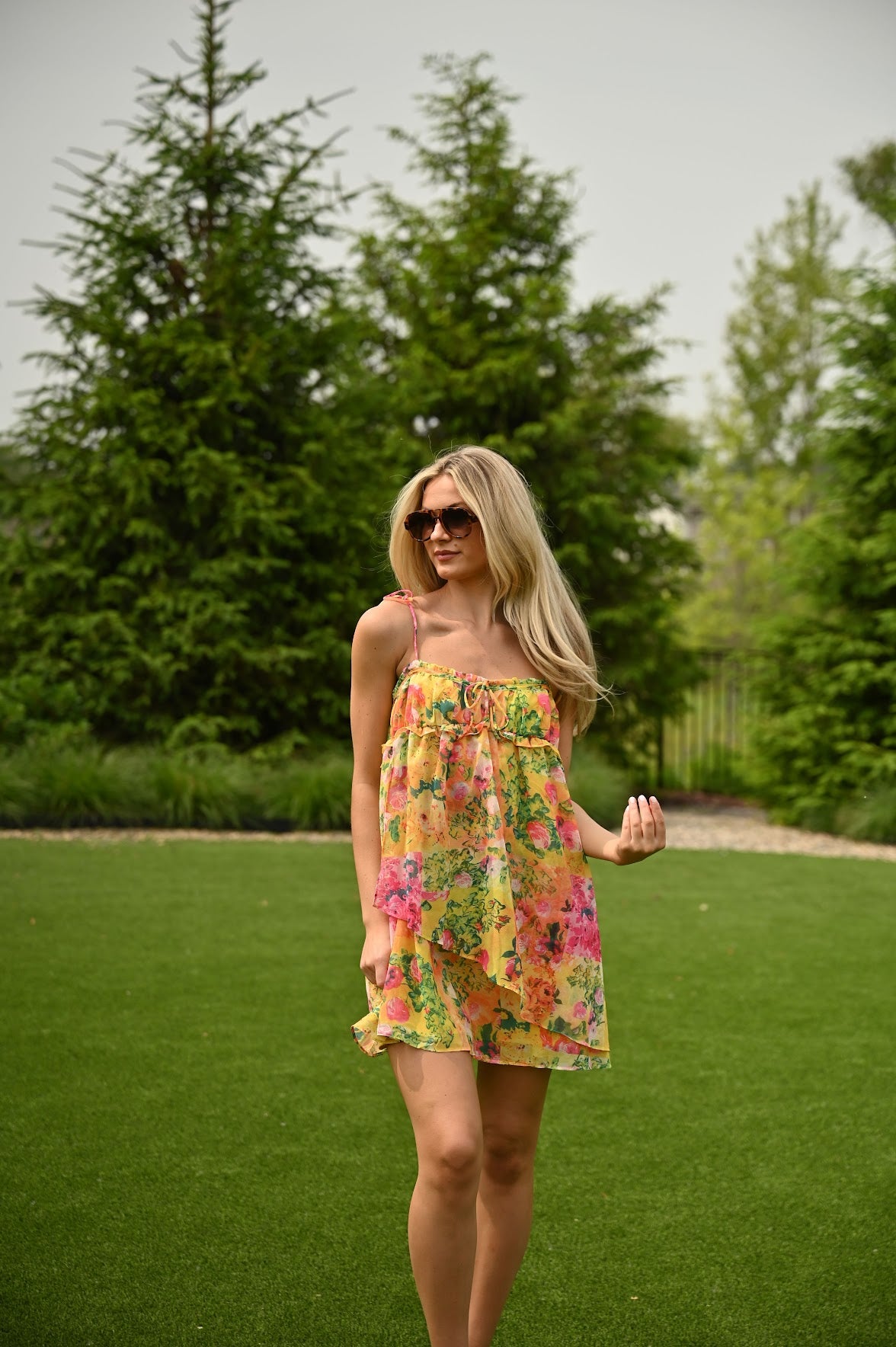 short dress flowy Luxe Flowy Mini Dress – Elegant & Flattering main image 0