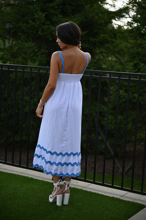 Seaside Serenade Maxi Dress