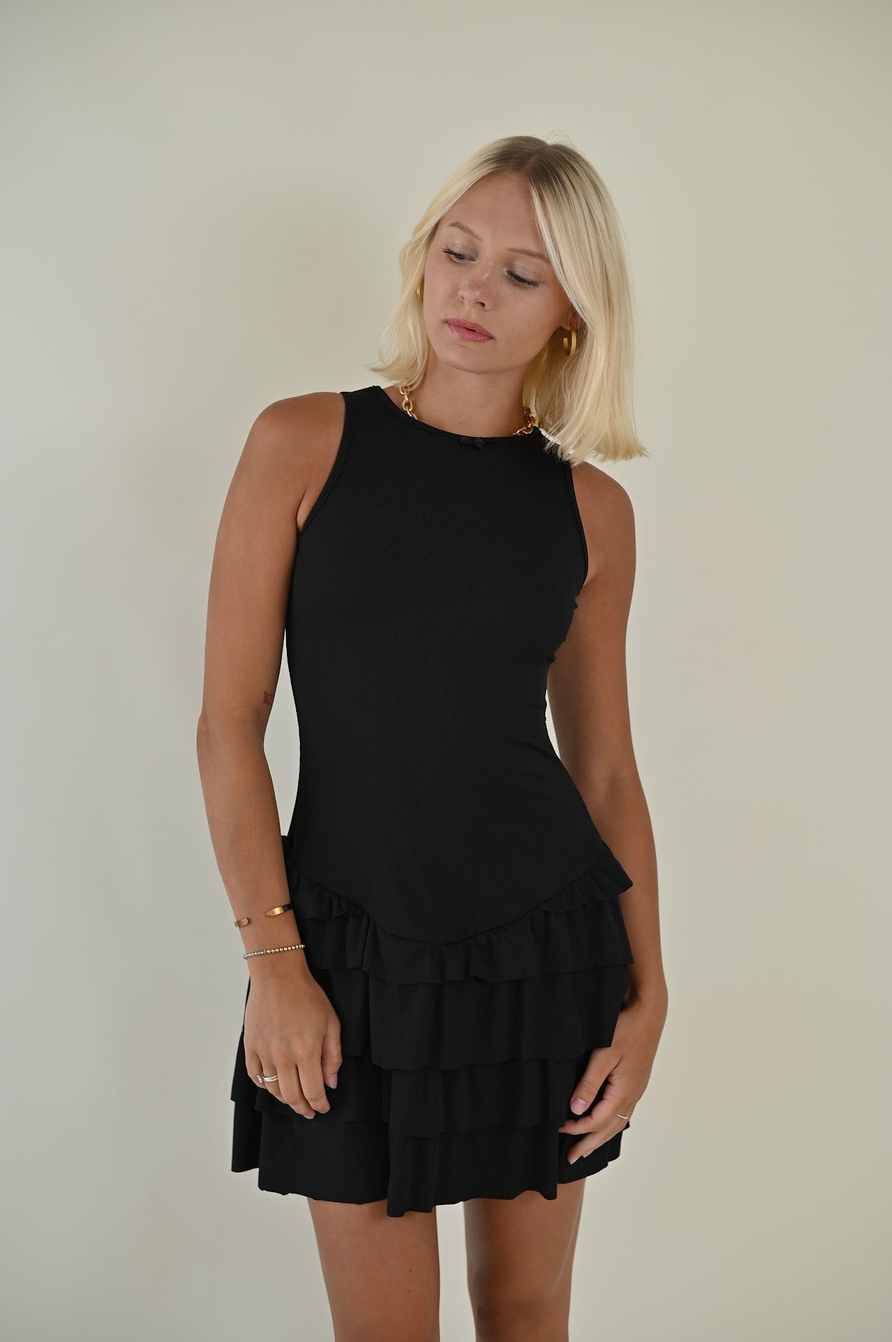 ballerina black dress Ballerina Dress- Black — Trendy Mini Dress
