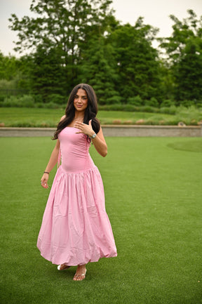 Twinkle Tease Dress- Pink