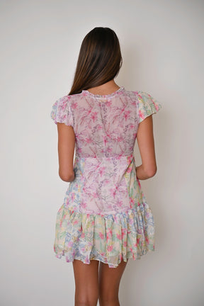 Lily Patterned Dress