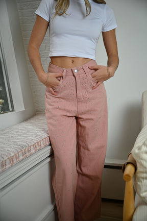 Dazzle Pink Jeans