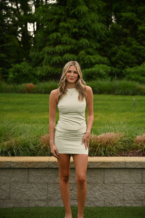 New York City Dress- Cream