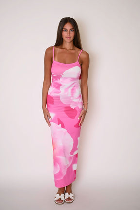 Tropical Bloom Maxi Dress