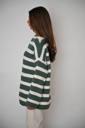 Striped Pullover Sweater