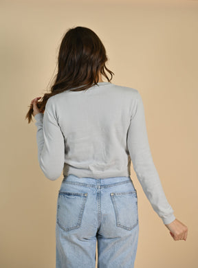 Icon Cardigan - Gray