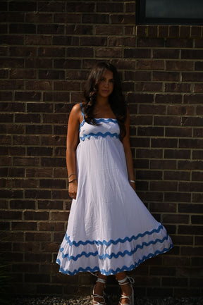 Seaside Serenade Maxi Dress