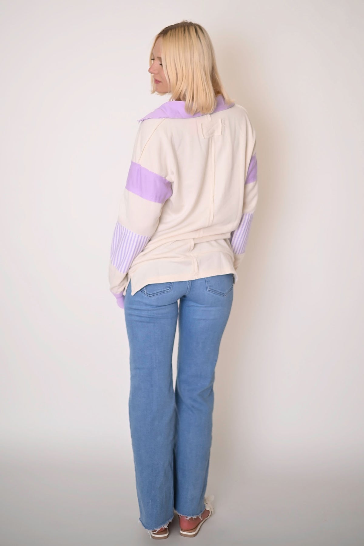 Vogue Sweater- Purple