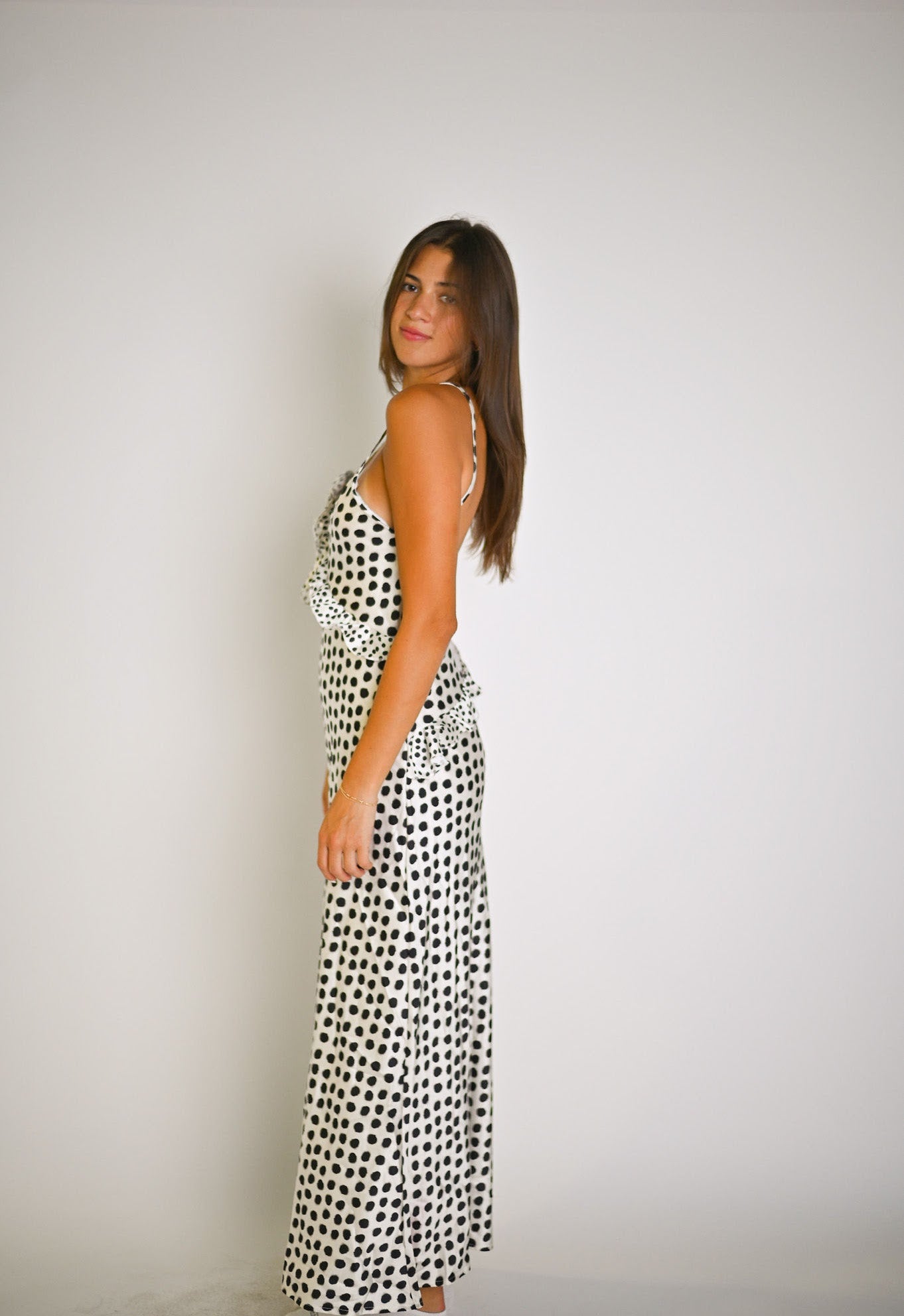 Polka Maxi Dress