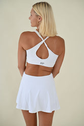 April Tennis Dress- White