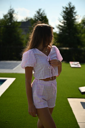 Gingham Baby Two Piece