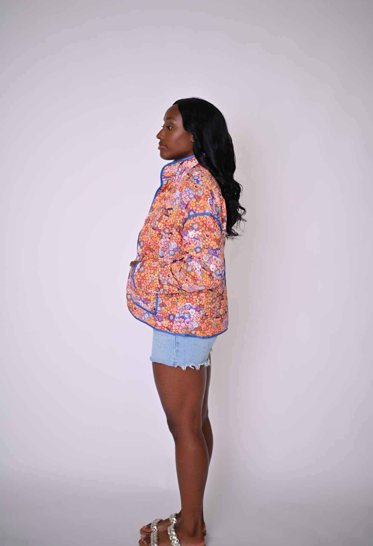 FlowerLand Quilted Jacket