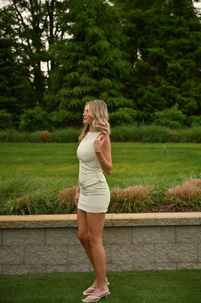 New York City Dress- Cream