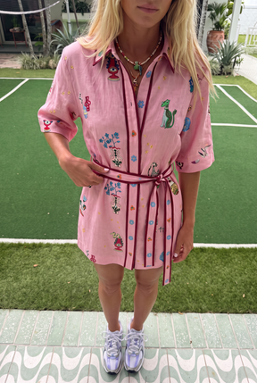 Pink Time Dress