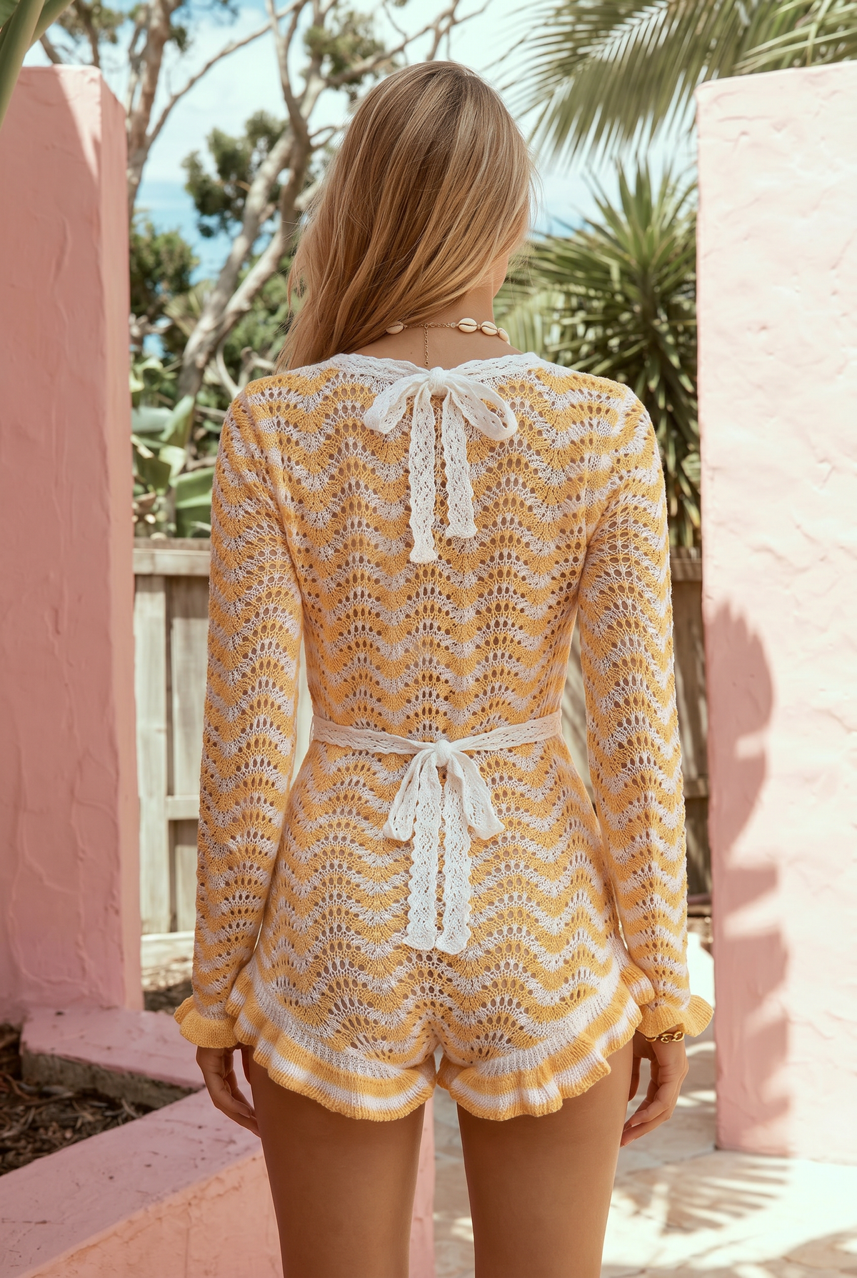 Habit Crochet Romper