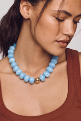 Jewels Necklace -Blue