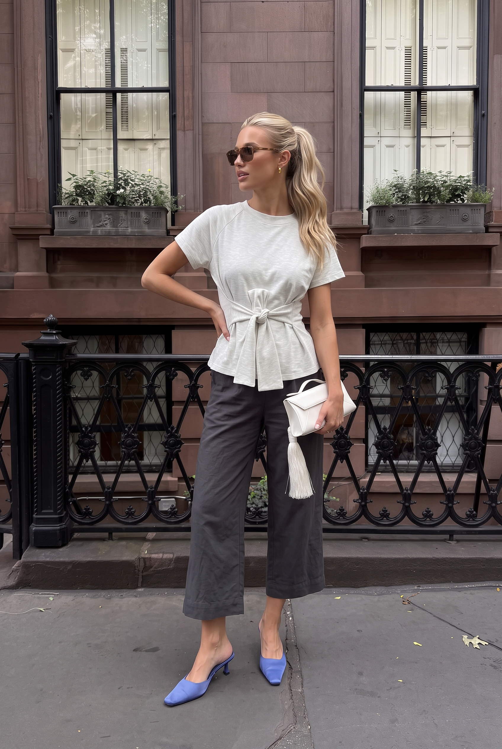 Vintage Tie Sweater