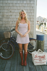 Tee Time Dress - Red