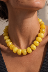 Jewels Necklace -Yellow