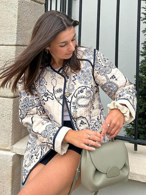 Paisley Quilted Jacket