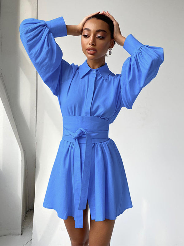 Azure Elegance Dress