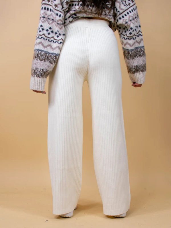 Stop Now Loose Knit Pants